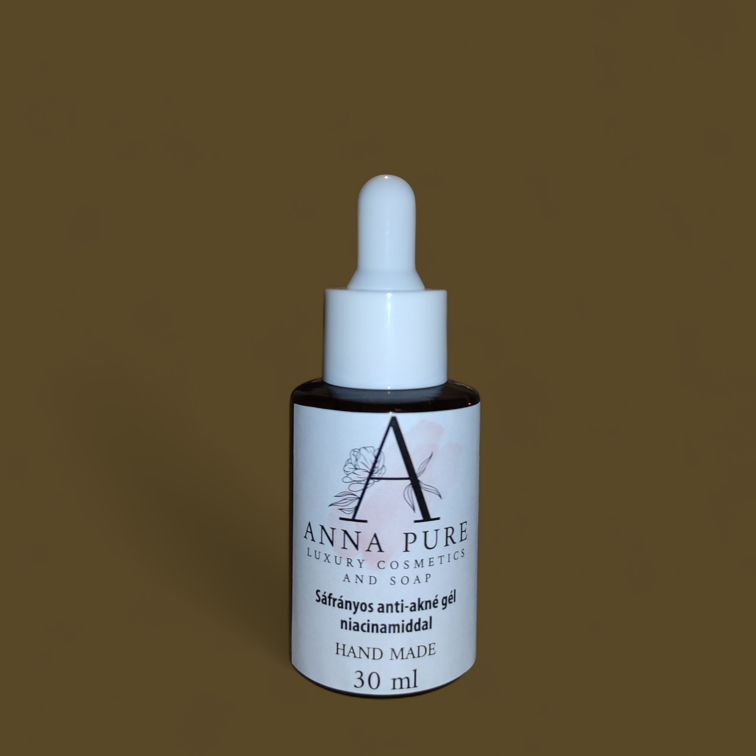 Sáfrányos Anti-akne Gél Niacinamiddal